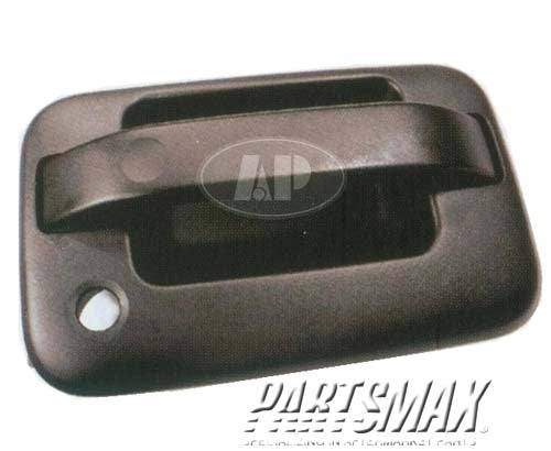 1310 | 2004-2008 FORD F-150 LT Front door handle outer new design; w/o keyless entry; textured flat black | FO1310129|CL3Z1522405BB