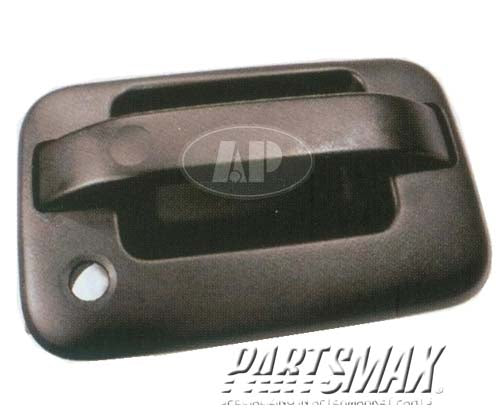 1310 | 2009-2014 FORD F-150 LT Front door handle outer w/o Chrome Insert; w/o Keyless Entry; textured flat black | FO1310129|CL3Z1522405BB