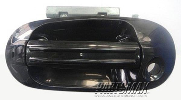 1680 | 2003-2006 FORD EXPEDITION LT Front door handle outer smooth finish; black - paint to match | FO1310137|9L1Z7822405BAPTM