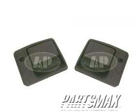 1311 | 1999-2000 FORD F-250 SUPER DUTY RT Front door handle outer black | FO1311123|4C3Z2522404AAA