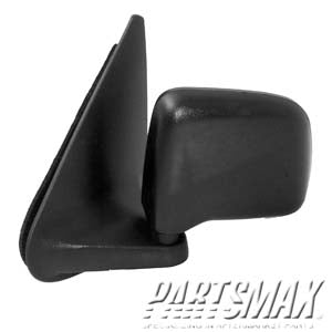 1320 | 1993-2005 FORD RANGER LT Mirror outside rear view Manual; Post Mount Paddle Design | FO1320156|F87Z17683SAB