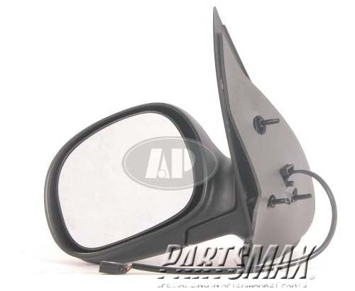 1320 | 2002-2003 FORD F-150 LT Mirror outside rear view power remote; w/signal; Super Crew cab; w/painted cover | FO1320223|1L3Z17683BAB