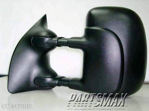 1320 | 1999-2004 FORD F-250 SUPER DUTY LT Mirror outside rear view dual-swing telescoping trailer tow; non-heated power remote; to 11/2/02 | FO1320227|3C3Z17683DAA