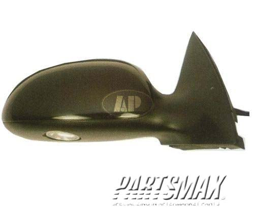 1320 | 2002-2007 MERCURY SABLE LT Mirror outside rear view fixed design; non-heated power remote; w/puddle lamp; black | FO1320250|6F1Z17683A