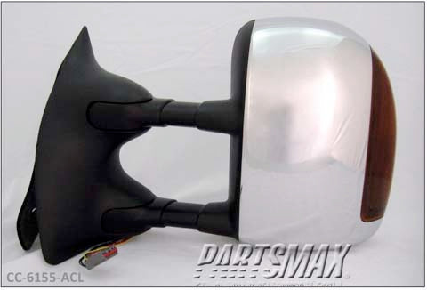1320 | 2001-2001 FORD F-350 SUPER DUTY LT Mirror outside rear view w/platinum edition; w/trailor tow type mirrors | FO1320269|1C3Z17683DAA