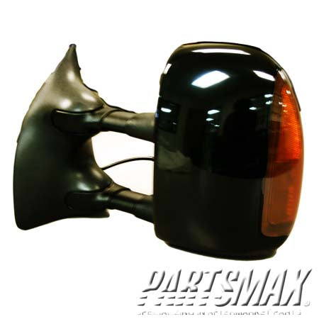 1320 | 2003-2006 FORD F-350 SUPER DUTY LT Mirror outside rear view w/power; w/heat; double swing mirror; cap & signal; prime | FO1320274|FO1320274