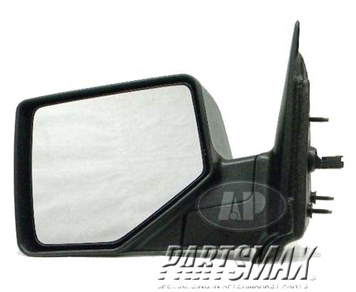 1320 | 2006-2007 MAZDA B2300 LT Mirror outside rear view Power; w/o Heat; Textured | FO1320282|1F8069180