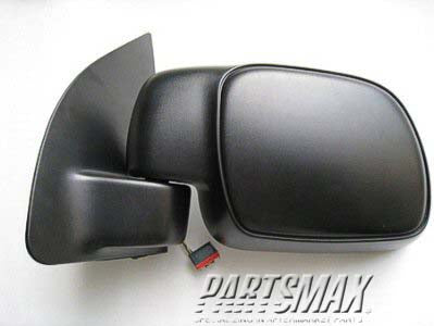 1320 | 2008-2010 FORD F-250 SUPER DUTY LT Mirror outside rear view Power; Sail Type | FO1320309|7C3Z17683HA