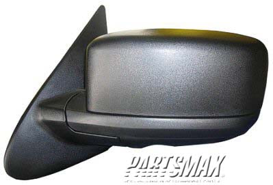 1700 | 2005-2006 FORD EXPEDITION LT Mirror outside rear view Power; w/Puddle Lamp; w/o Convenience Pkg; Black | FO1320346|5L1Z17683FAA