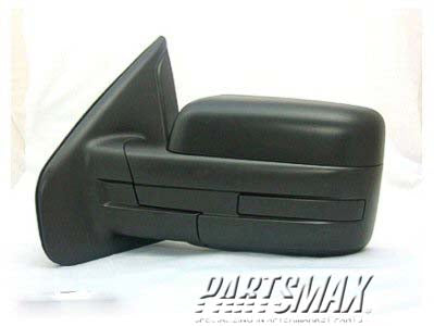 1700 | 2009-2010 FORD F-150 LT Mirror outside rear view Std Type; Power; w/o Puddle Lamp; Non-Heated; Textured Black | FO1320348|9L3Z17683BB