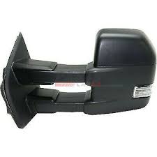 1320 | 2015-2017 FORD F-150 LT Mirror outside rear view TT Type; Power; Dual Sail; Telesc; w/BLIS; w/o Camera; w/o Dimmer; Black | FO1320519|FL3Z17683AF-PFM