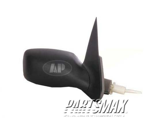 1321 | 1998-2000 FORD CONTOUR RT Mirror outside rear view manual; remote; black | FO1321118|F8RZ17682AA