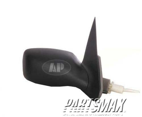 1321 | 1998-2000 MERCURY MYSTIQUE RT Mirror outside rear view manual; black | FO1321118|F8RZ17682AA