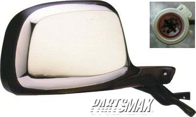 1321 | 1992-1996 FORD BRONCO RT Mirror outside rear view power remote paddle; w/o signal; w/o performance package; black | FO1321124|F7TZ17682BAA