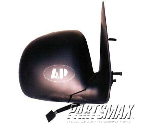 1321 | 1993-1997 FORD RANGER RT Mirror outside rear view power remote; folding design; matte black | FO1321136|F47Z17682EA