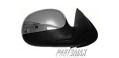 1710 | 1998-2001 FORD F-150 RT Mirror outside rear view power remote; w/o signal lamp | FO1321138|F85Z17682FAA