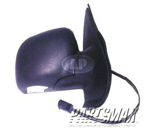1321 | 1998-2000 FORD EXPLORER RT Mirror outside rear view power remote; non-heated; w/puddle light; black | FO1321157|F87Z17682AAA