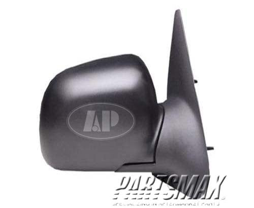 1321 | 1996-1998 MAZDA B3000 RT Mirror outside rear view SE; manual; folding design; textured black | FO1321165|1F7069120