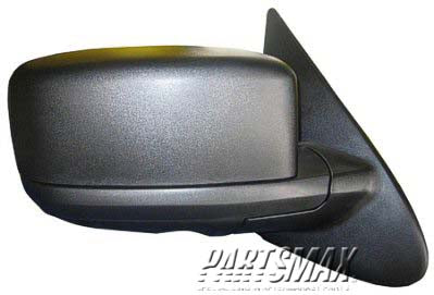 1321 | 2004-2006 FORD EXPEDITION RT Mirror outside rear view heated power remote; w/o signal lamp; w/puddle lamp; black | FO1321249|5L1Z17682DAA