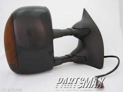 1321 | 2003-2006 FORD F-350 SUPER DUTY RT Mirror outside rear view w/power; w/heat; double swing mirror; cap & signal; prime | FO1321274|FO1321274