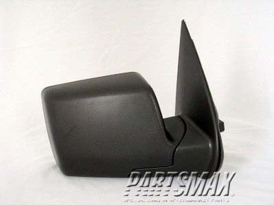 1321 | 2006-2010 FORD EXPLORER RT Mirror outside rear view Power; w/o Puddle Lamps; w/Cover; Black; see notes | FO1321275|6L2Z17682AAA-PFM