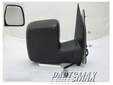 1321 | 2007-2008 FORD E-350 SUPER DUTY RT Mirror outside rear view Power w/o Puddle Lamp | FO1321288|7C2Z17682AA