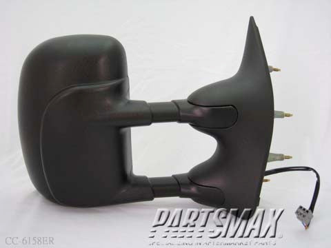 1321 | 2009-2014 FORD E-150 RT Mirror outside rear view Power; Telescoping Type | FO1321329|9C2Z17682CA
