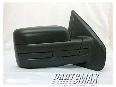 1321 | 2009-2010 FORD F-150 RT Mirror outside rear view Std Type; Power; w/o Puddle Lamp; Non-Heated; Textured Black | FO1321348|9L3Z17682BB