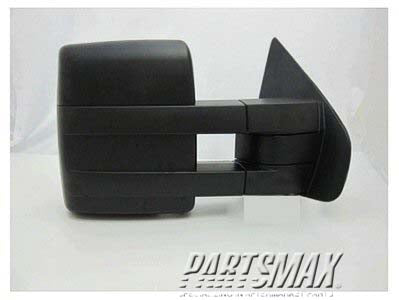 1710 | 2004-2011 FORD F-150 RT Mirror outside rear view Manual; Non-Heated; Trailer Tow Type; Textured Black | FO1321368|9L3Z17682AC