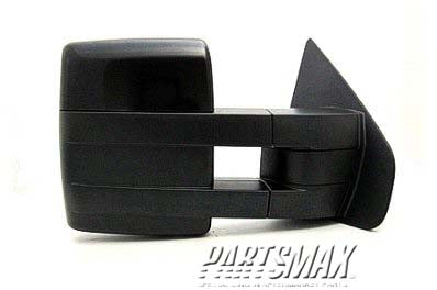 1321 | 2007-2008 FORD F-150 RT Mirror outside rear view Trailer Tow Type; Power; Heated; w/Signal; w/Puddle Lamp; PTM | FO1321387|7L3Z17682CB