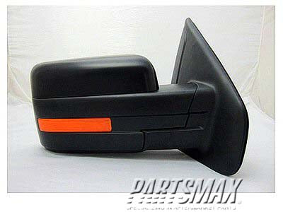 1321 | 2011-2014 FORD F-150 RT Mirror outside rear view Power; Non-Heated; w/o Puddle Lamp; PTM | FO1321404|BL3Z17682HAPTM