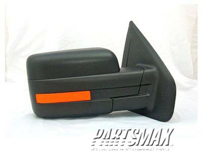 1321 | 2011-2014 FORD F-150 RT Mirror outside rear view Power; Heated; w/o Puddle Lamp; w/Memory; w/Signal; Black | FO1321407|BL3Z17682CA