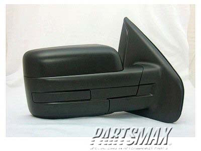 1321 | 2011-2014 FORD F-150 RT Mirror outside rear view Power; Non-Heated; w/o Puddle Lamp; w/o Reflector; Textured Black | FO1321408|BL3Z17682BA