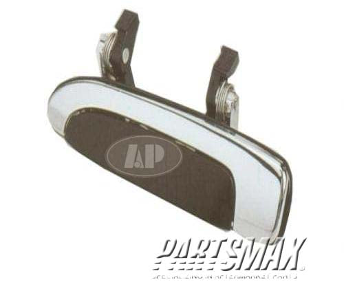 1520 | 2003-2011 MERCURY GRAND MARQUIS LT Rear door handle outer except Marauder; Chrome/Black | FO1520101|6W7Z5426605A