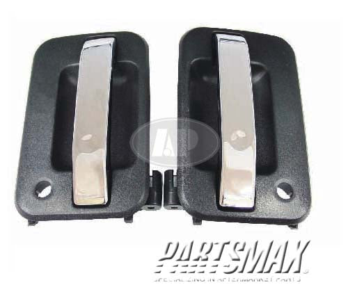 1520 | 2007-2009 FORD EXPEDITION LT Rear door handle outer black; code UA | FO1520117|BL7Z7826605AAPTM