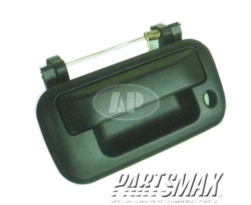 1915 | 2005-2008 FORD F-150 Rear gate handle smooth black; Code UA | FO1915112|8L3Z9943400DAPTM