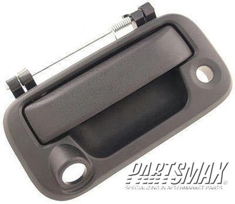 1915 | 2008-2012 FORD F-350 SUPER DUTY Rear gate handle w/Rear View Camera; Textured Black | FO1915123|8L3Z9943400AC