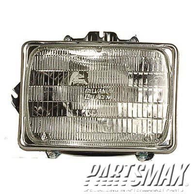 2500 | 2003-2007 FORD E-450 SUPER DUTY LT Headlamp assy sealed beam Halogen; Headlamp/Adjusting Ring/Retaining Ring; see notes | FO2500127|F3UZ13007A-PFM