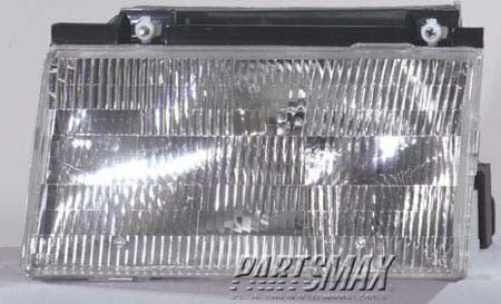 2502 | 1988-1991 FORD TEMPO LT Headlamp assy composite all | FO2502102|E83Z13008B