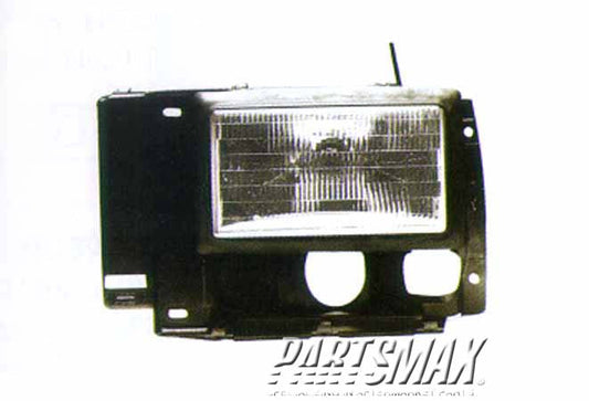 2502 | 1989-1990 FORD BRONCO II LT Headlamp assy composite all | FO2502107|F1TZ13008D