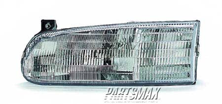 1150 | 1995-1997 FORD WINDSTAR LT Headlamp assy composite all | FO2502123|F58Z13008B