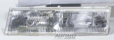 2502 | 1992-1994 MERCURY GRAND MARQUIS LT Headlamp assy composite all | FO2502126|FOWY13008B
