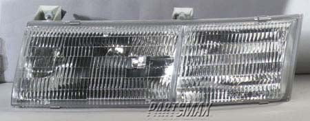 2502 | 1992-1995 MERCURY SABLE LT Headlamp assy composite all | FO2502129|F24Y13008B