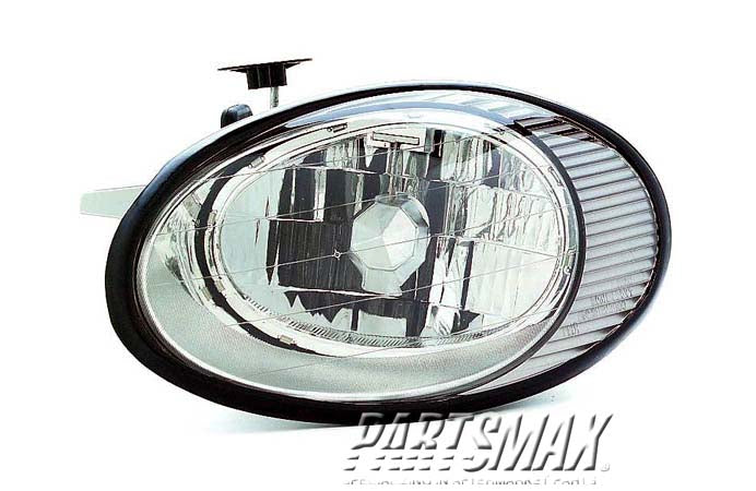 1150 | 1996-1998 FORD TAURUS LT Headlamp assy composite to 5/18/98 | FO2502138|F6DZ13008B