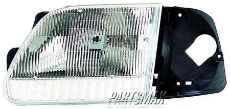 2502 | 1997-1997 FORD F-150 LT Headlamp assy composite To 7-96; includes bracket | FO2502142|F65Z13C193AA