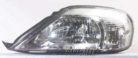 2518 | 2000-2002 MERCURY SABLE LT Headlamp lens/housing all | FO2502168|1F4Z13008BB