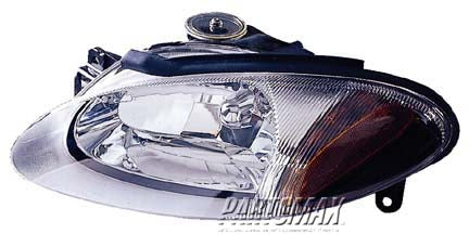 1150 | 1998-2003 FORD ESCORT LT Headlamp assy composite 2dr coupe; ZX2; from 8/25/97 | FO2502172|XS4Z13008DA