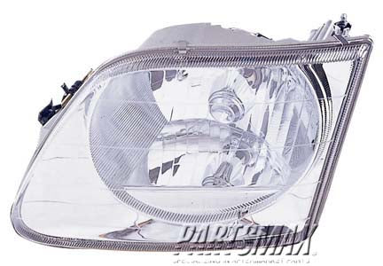 2502 | 2001-2003 FORD F-150 LT Headlamp assy composite Lightning; w/o bracket | FO2502182|3L3Z13008FA