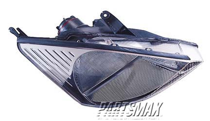 2502 | 2002-2003 FORD FOCUS LT Headlamp assy composite SVT; halogen | FO2502192|3S4Z13008BB