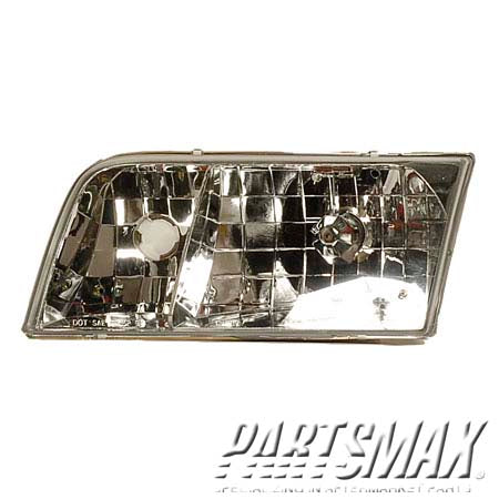 2502 | 2003-2011 FORD CROWN VICTORIA LT Headlamp assy composite w/o bulbs or sockets | FO2502200|4W7Z13008A